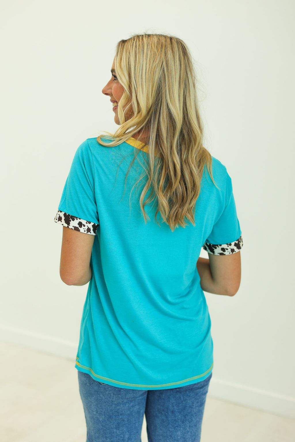 Country Bumpkin Western Ringer Tee