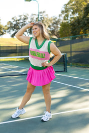 Pickle-ball Sweater Vest