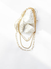 4-Strand Chain Necklace Set