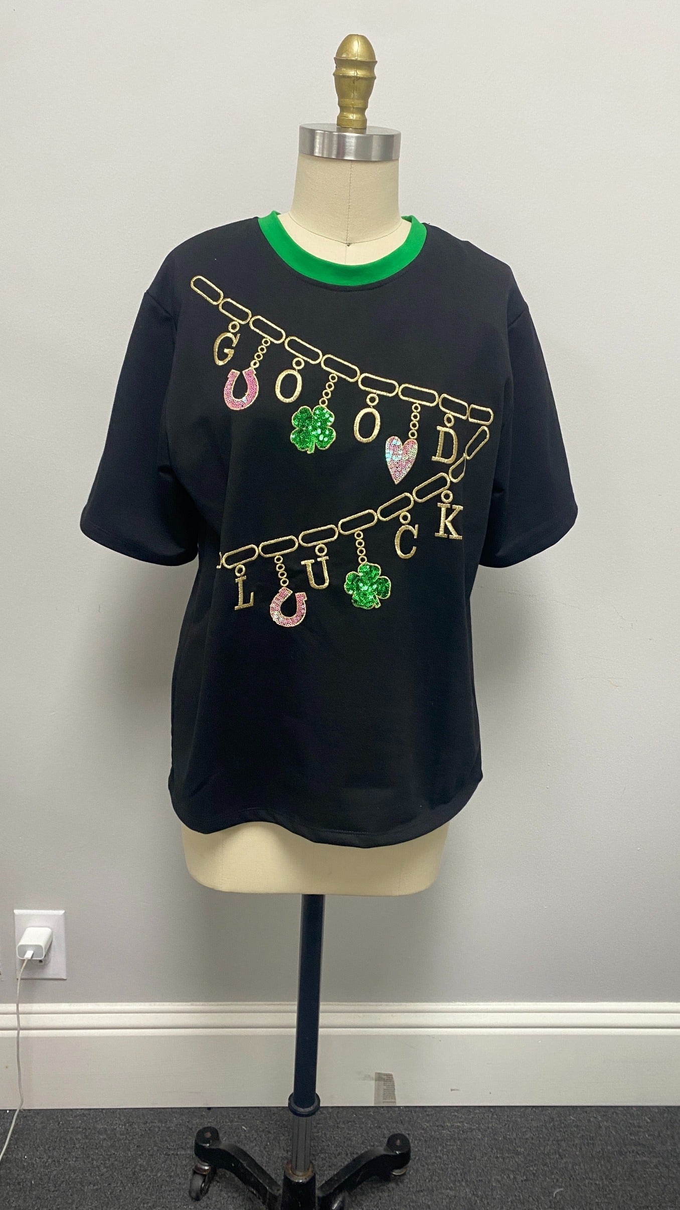 Good Luck Charms on Black Top