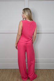 The Earhart Pants, Fuchsia