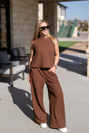 The Earhart Top, Chocolate