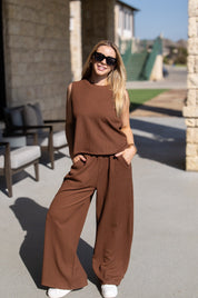 The Earhart Top, Chocolate