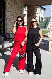 The Earhart Top, Red