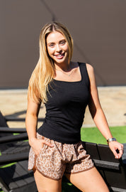 Go-Getter Shorts, Leopard