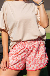Go-Getter Shorts, Pink Floral
