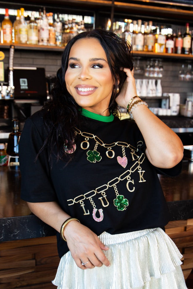 Good Luck Charms on Black Top