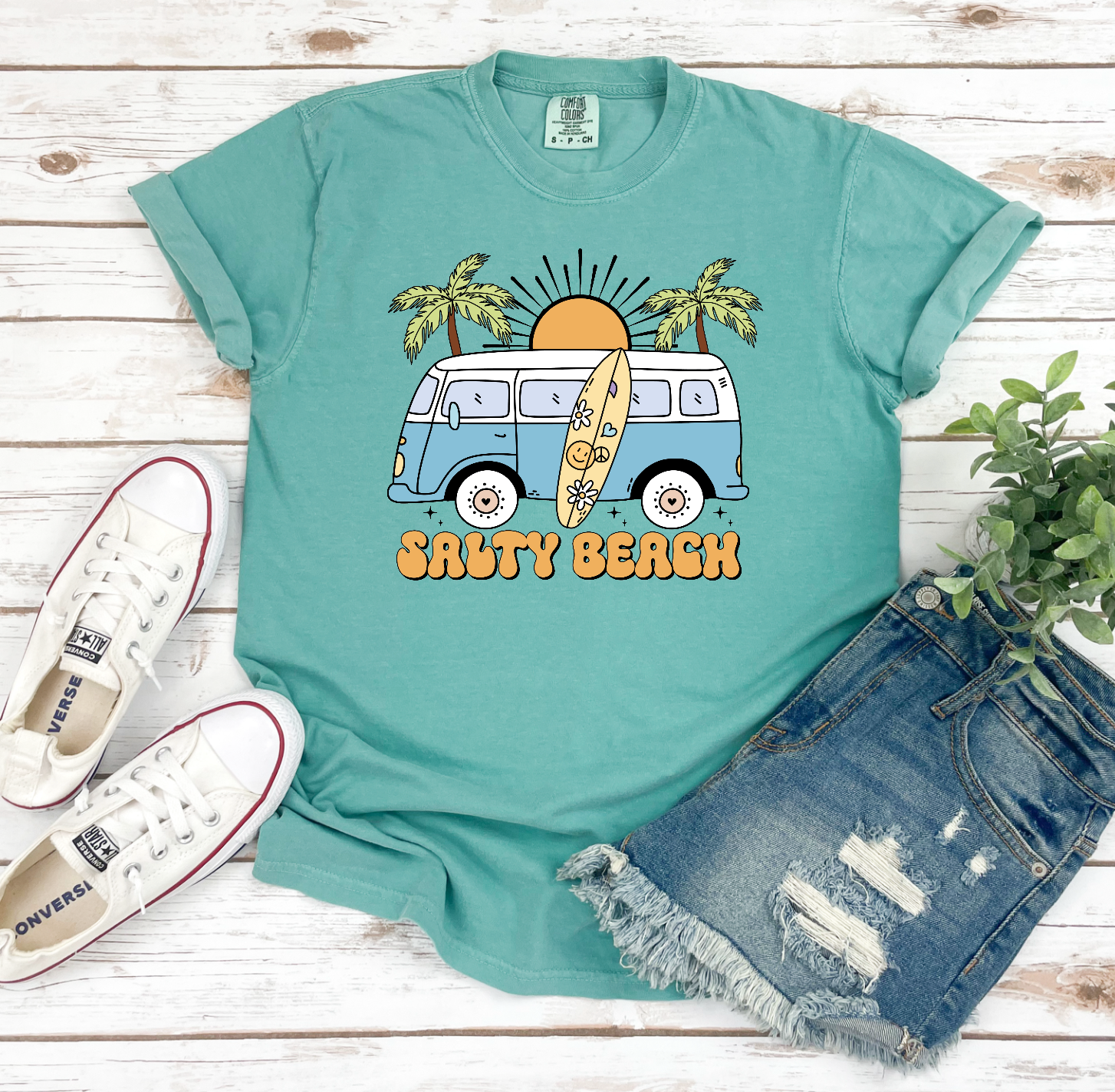 Salty Beach Graphic Tee