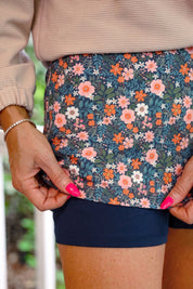 Gwen Floral Skort