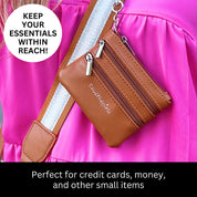 Clip & Go Strap with Pouch - Stripe Collection