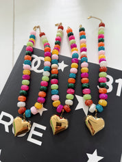 COLORFUL HEART NECKLACE