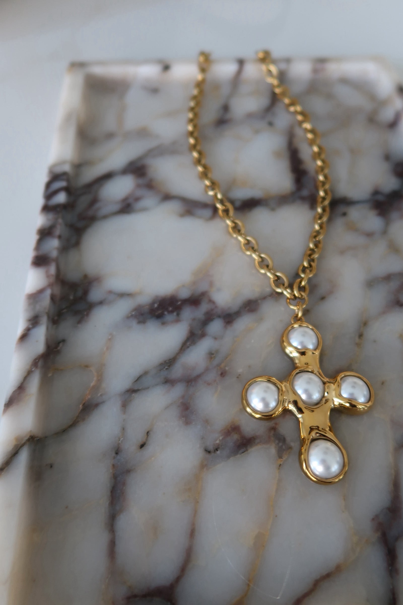 ADA CROSS NECKLACE