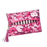 Petals and Pinstripes By Makeup Junkie Bags
