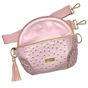 MJ Luxe Sidekick Bag Dune Dusty Blush By makeup junkie bags