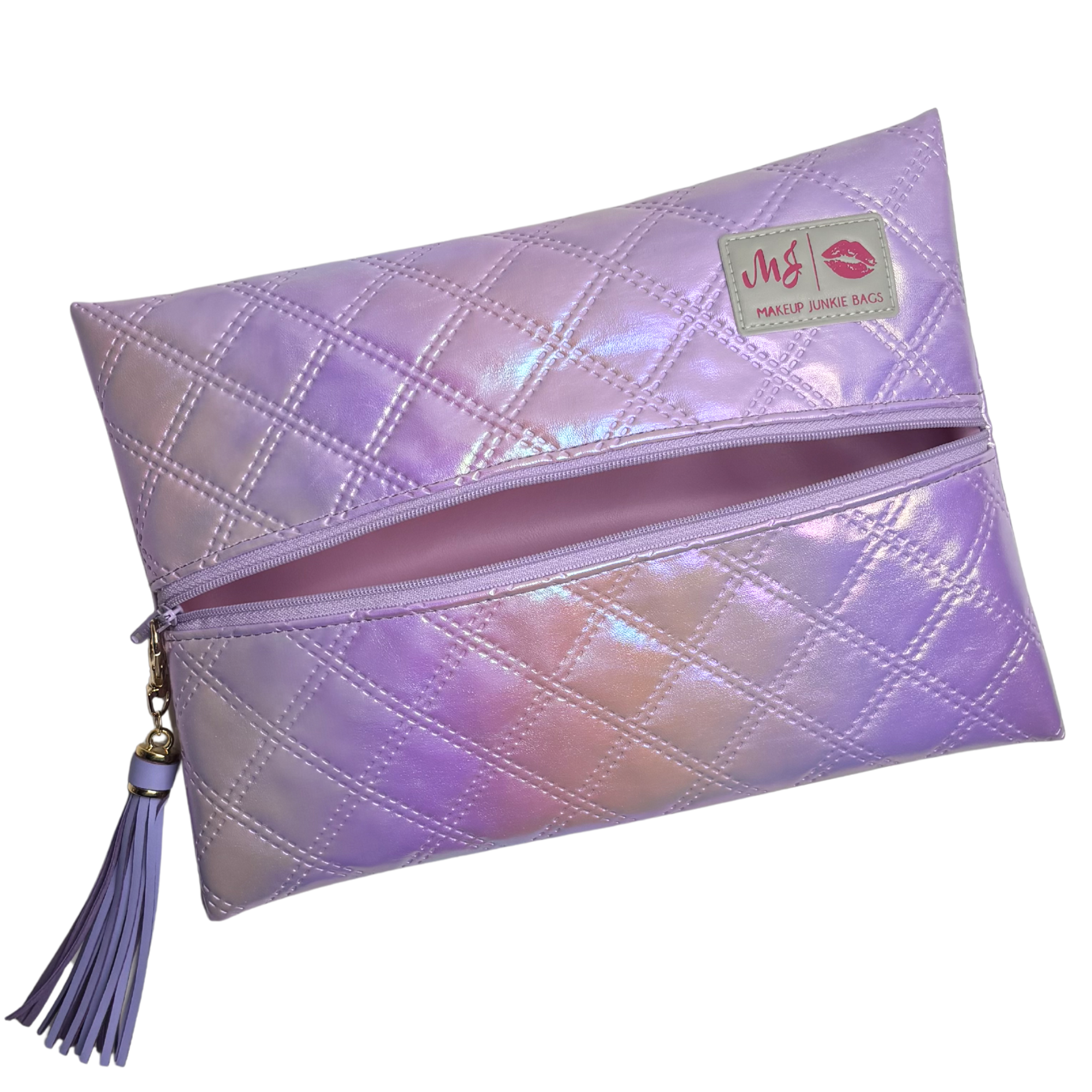 Lavender Luster by Makeup Junkie Bags