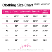 Keigan Mesh Top- Chocolate Checkered