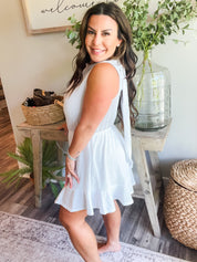 Ultra Soft Ivory Loose Fit Dress