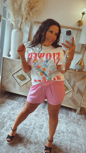 Ultra Soft Silky Cross Waist Flutter Shorts