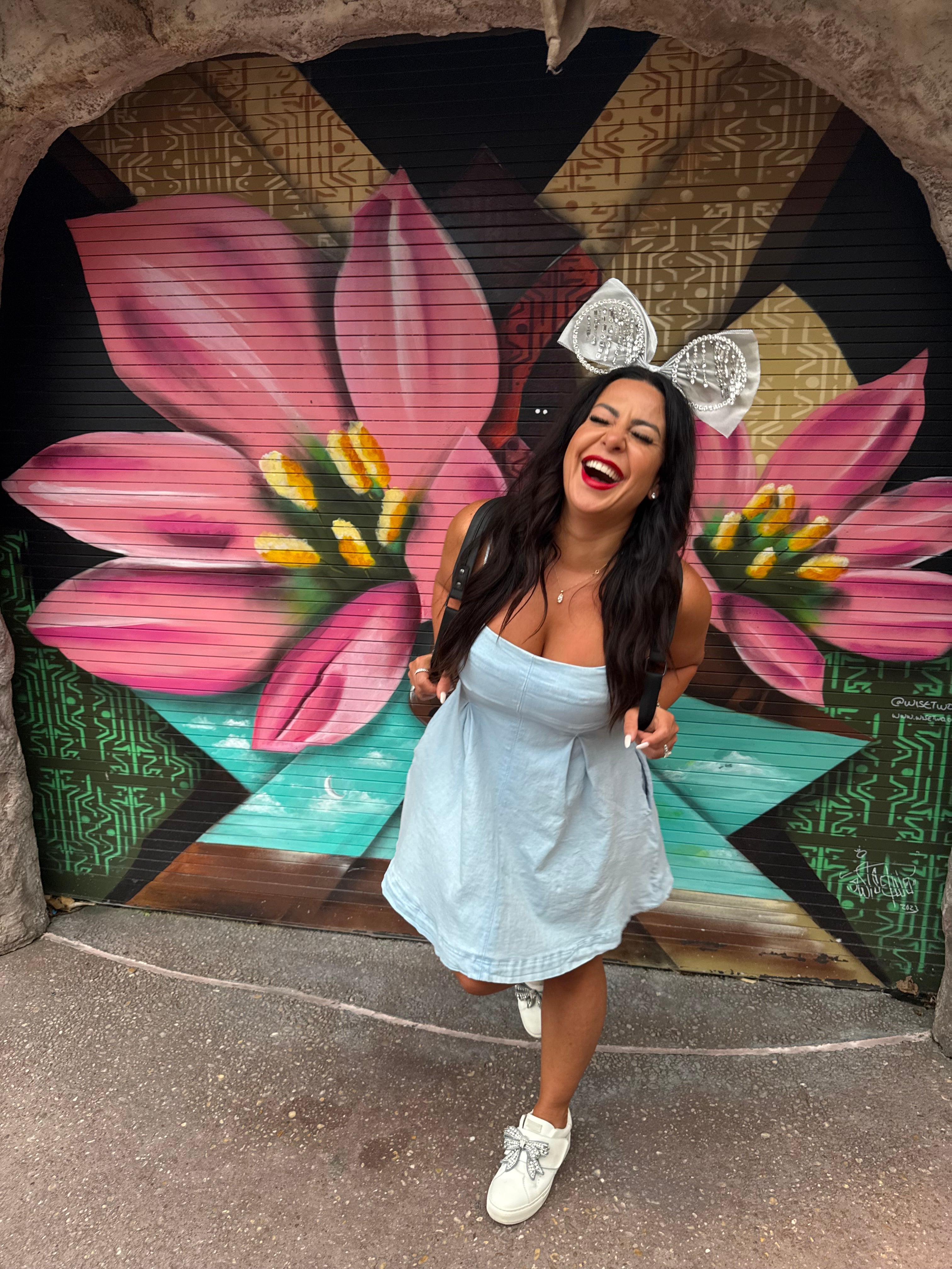 Chic Denim pleat Tank  Dress