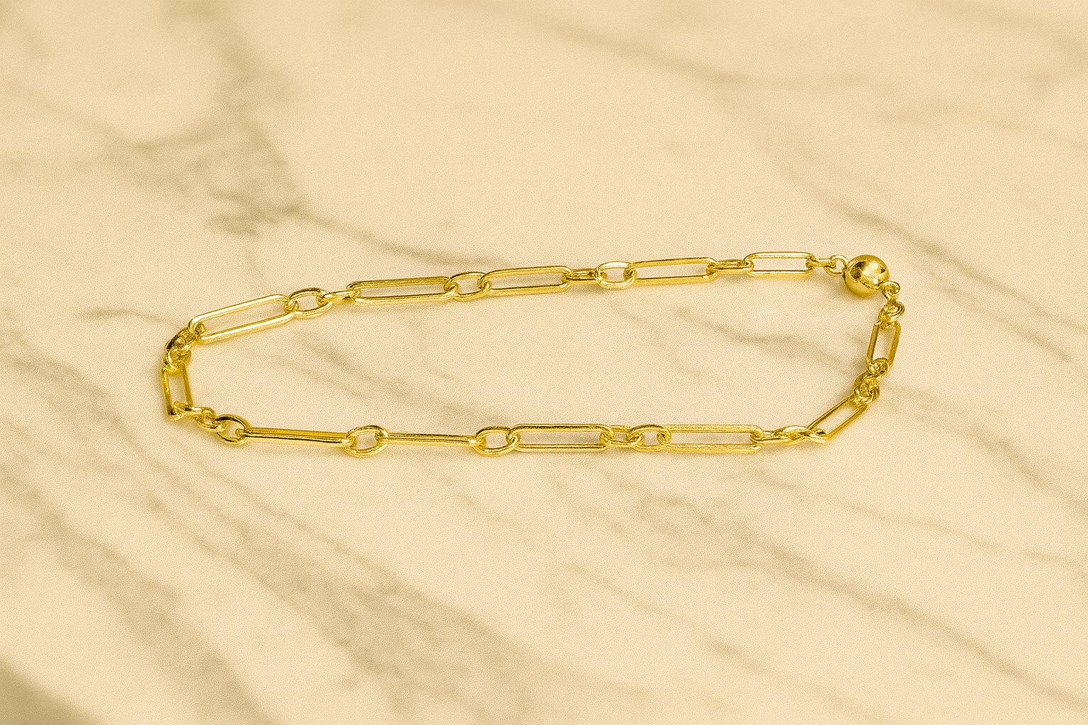 Bella Neane Paper Clip Charm Necklace