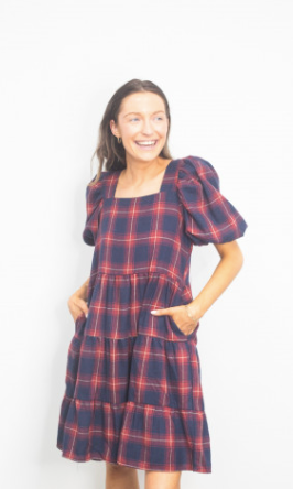 Dolly Doll Plaid Dress