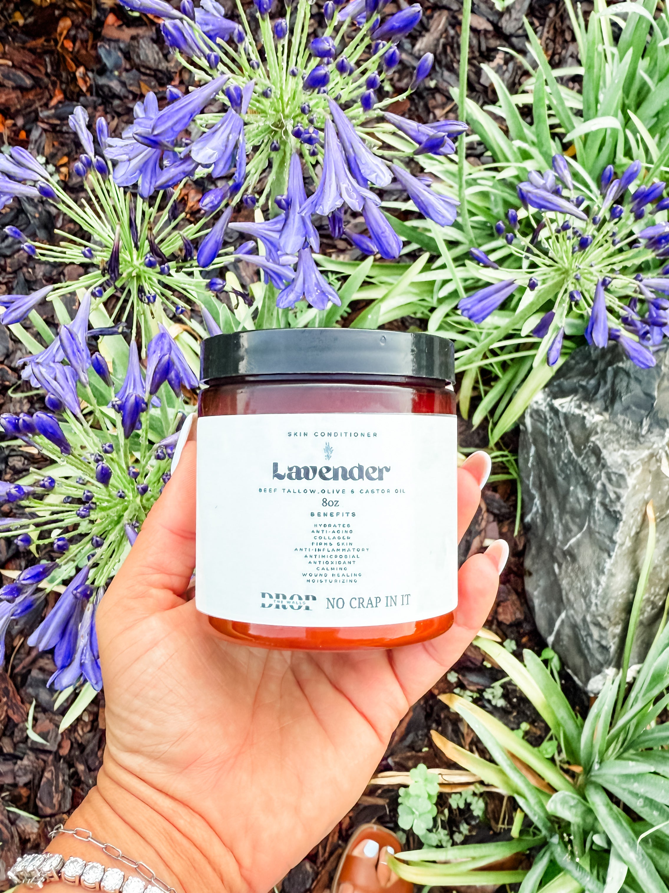 BELLA NEANE Drop the Walls Beef Tallow Castor Oil Firming Cream 8 ounce  *Final Sale*