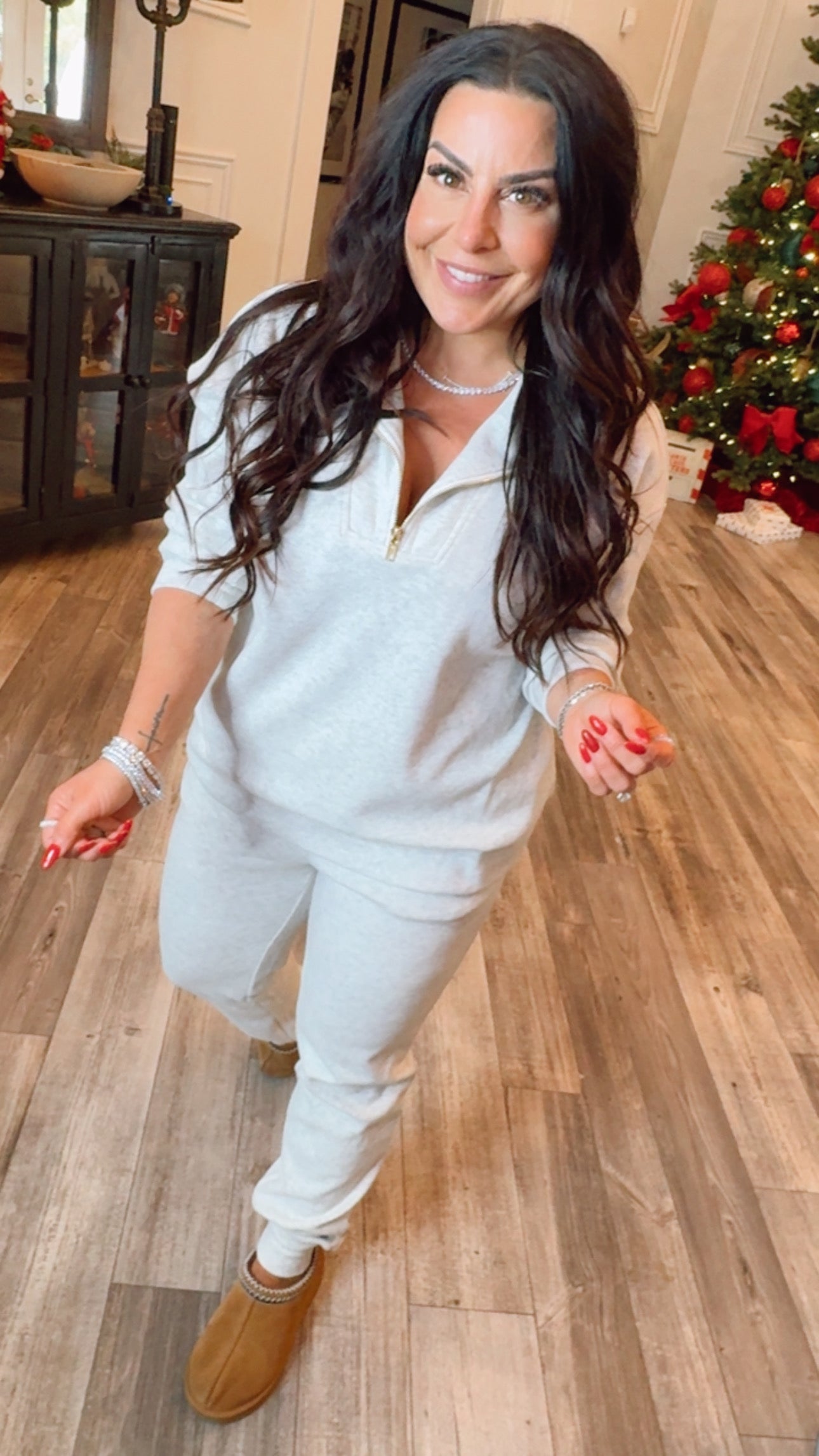 Cozy Co Natural French Terry Joggers