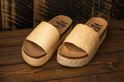 Anna Sandals in Natural