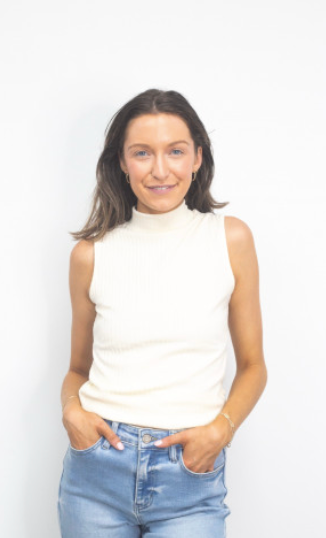 Sleeveless Ribbed Top