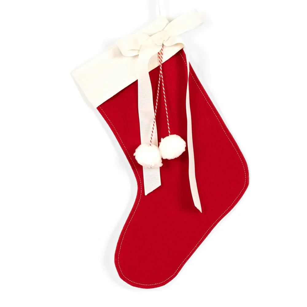 Canvas Christmas Stocking