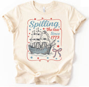 Spilling tea since 1776 Graphic Tee