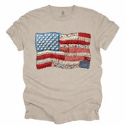 Patchwork flag Graphic Tee