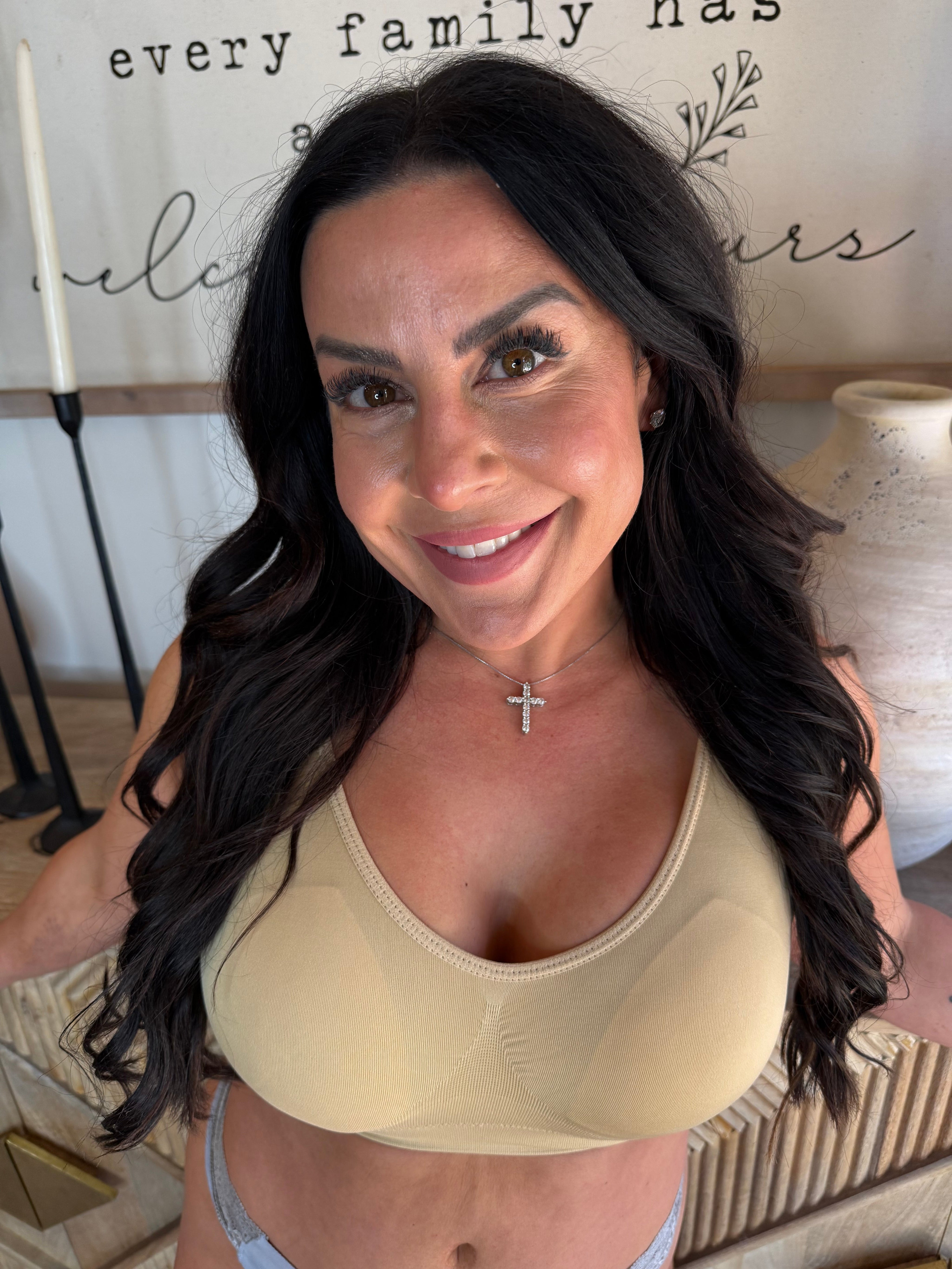 Sassy Tan Seamless Body Shaping Bra