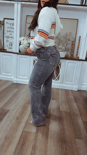 Judy Blue High Waist Tummy Control Straight Leg Jeans