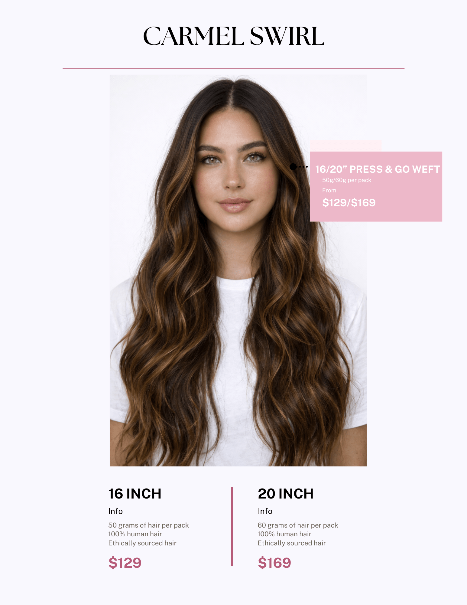 CARMEL SWIRL By Simple Inches