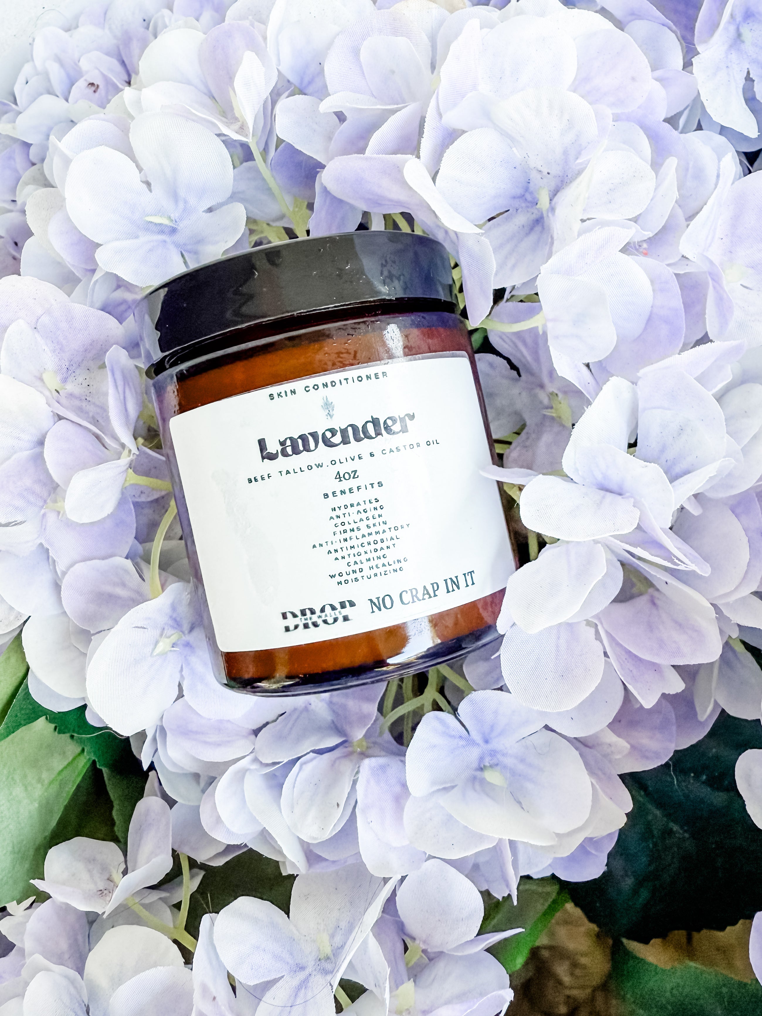 BELLA NEANE Drop the Walls Beef Tallow Castor Oil Firming Cream 8 ounce  *Final Sale*