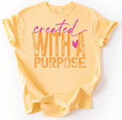 Created With a Purpose Graphic Tee