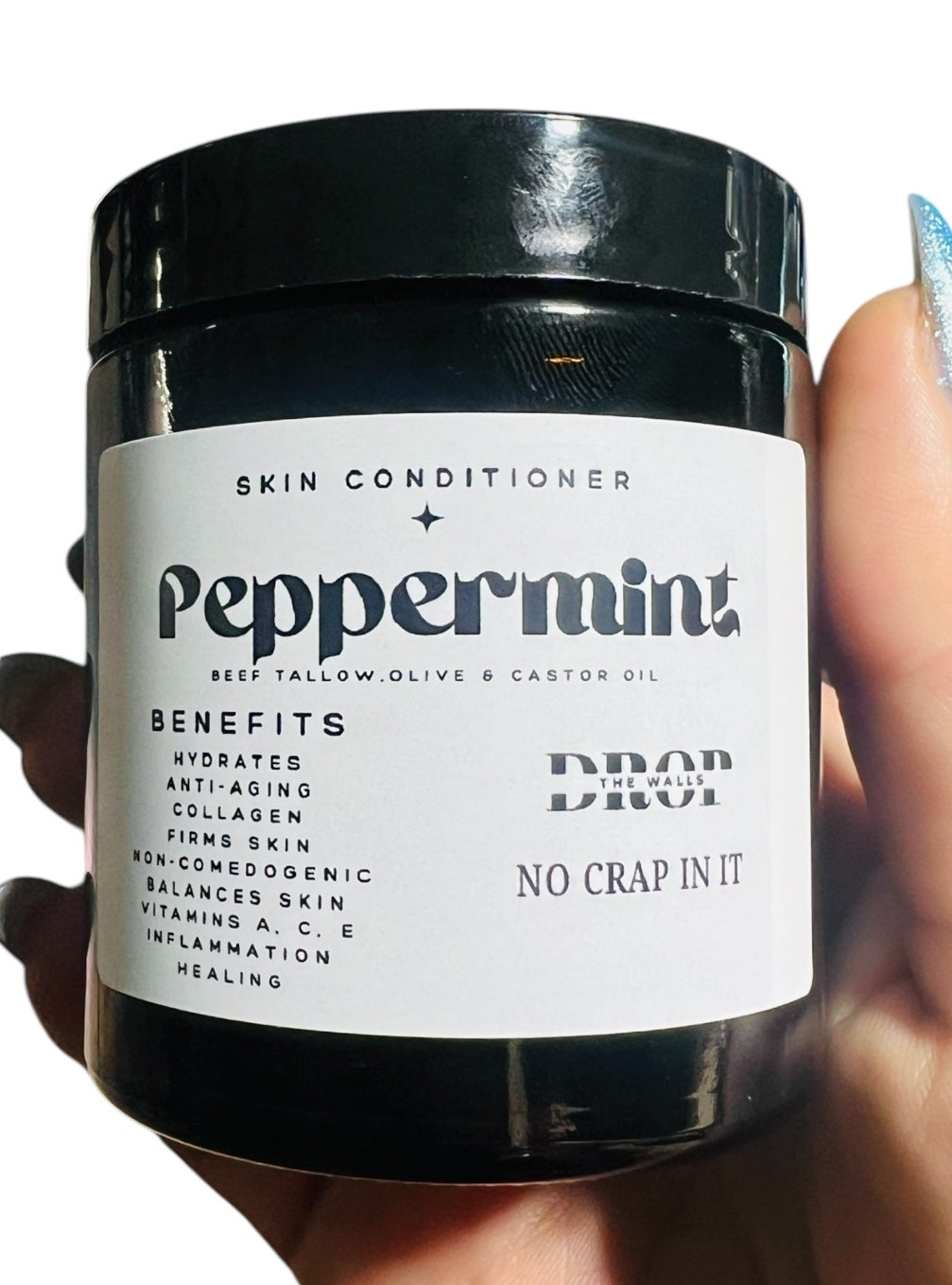 BELLA NEANE Drop the Walls Beef Tallow Castor Oil Firming Cream 8 ounce  *Final Sale*