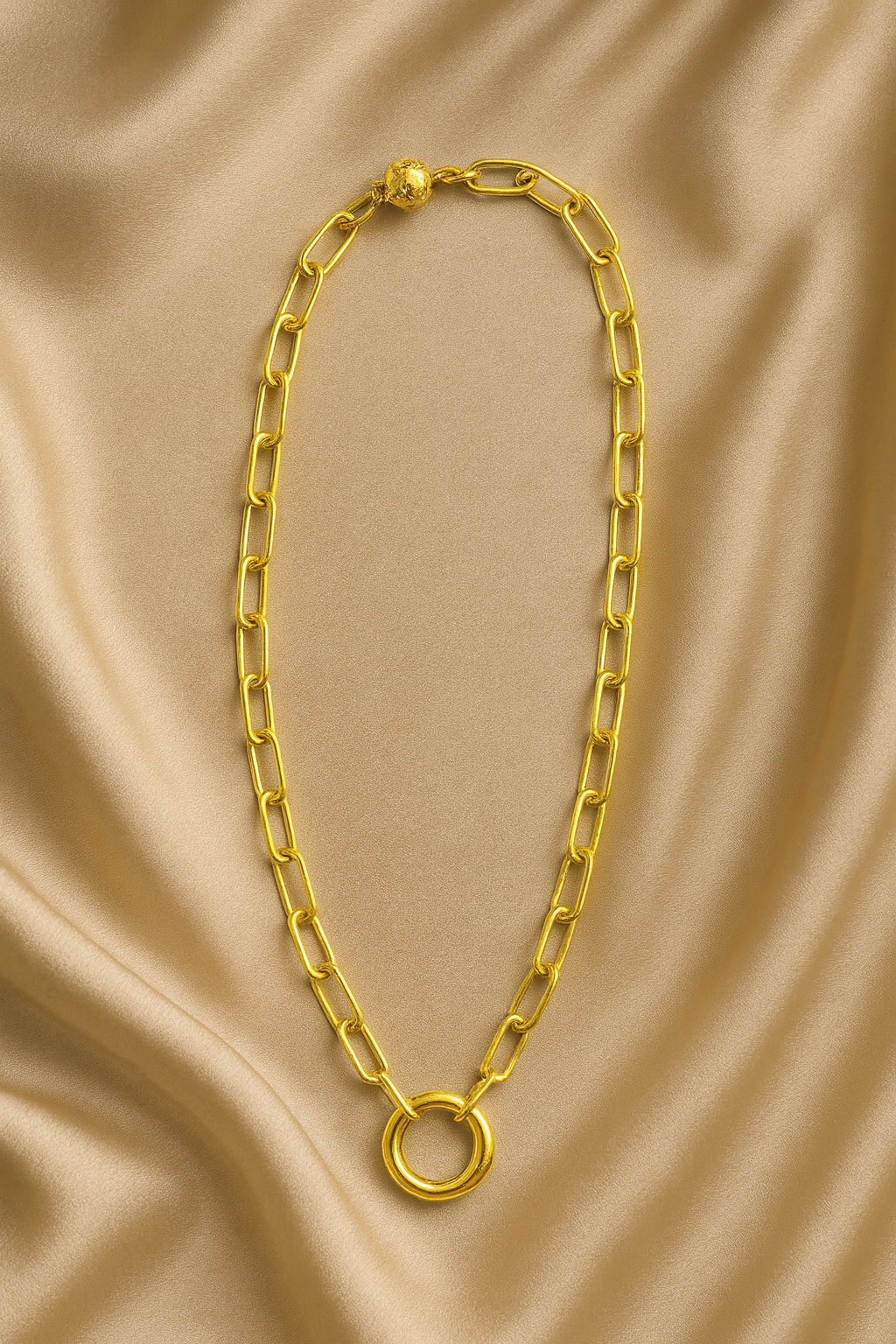 Bella Neane Gold Link Dainty Chain Necklace