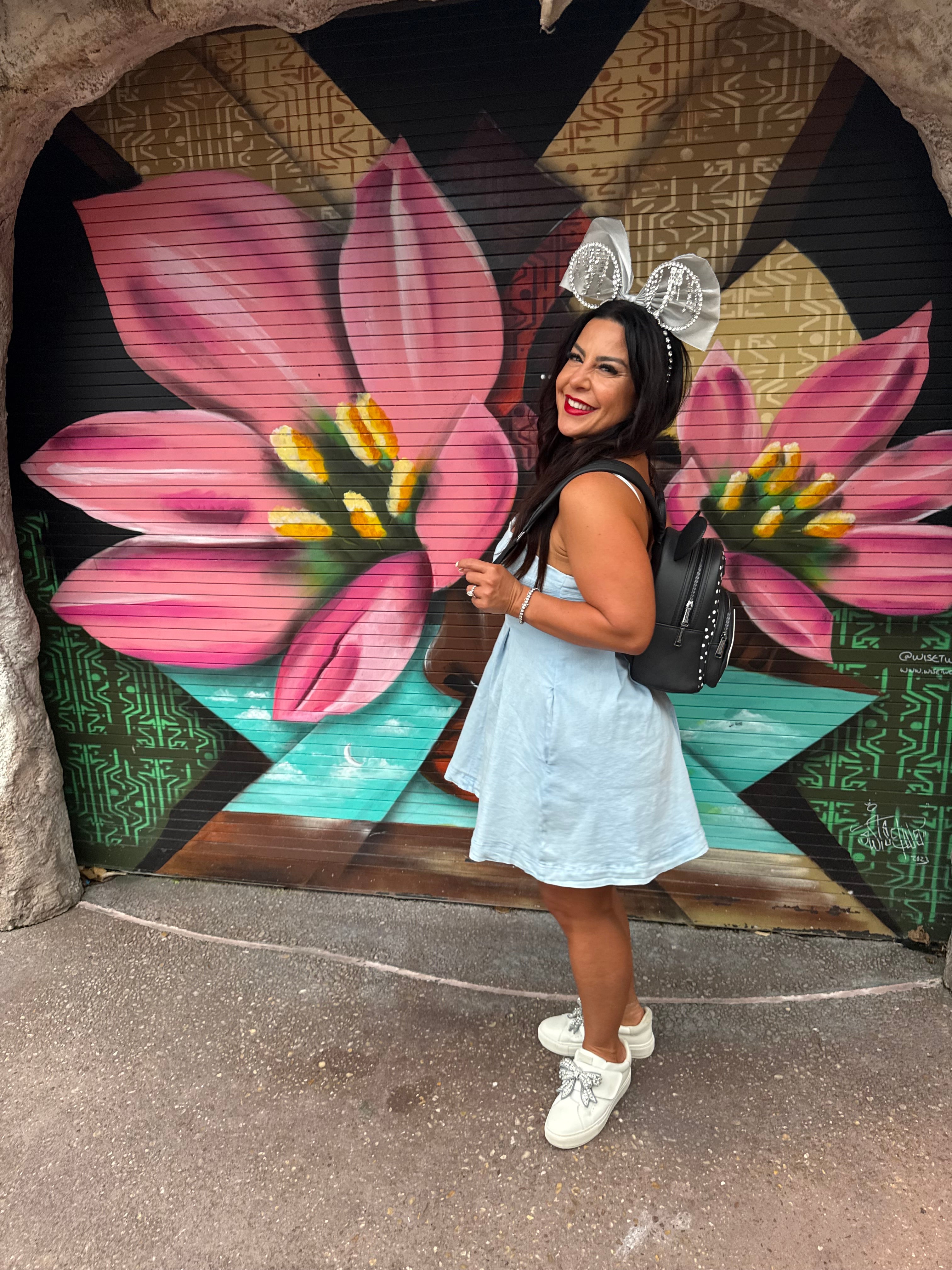 Chic Denim pleat Tank  Dress