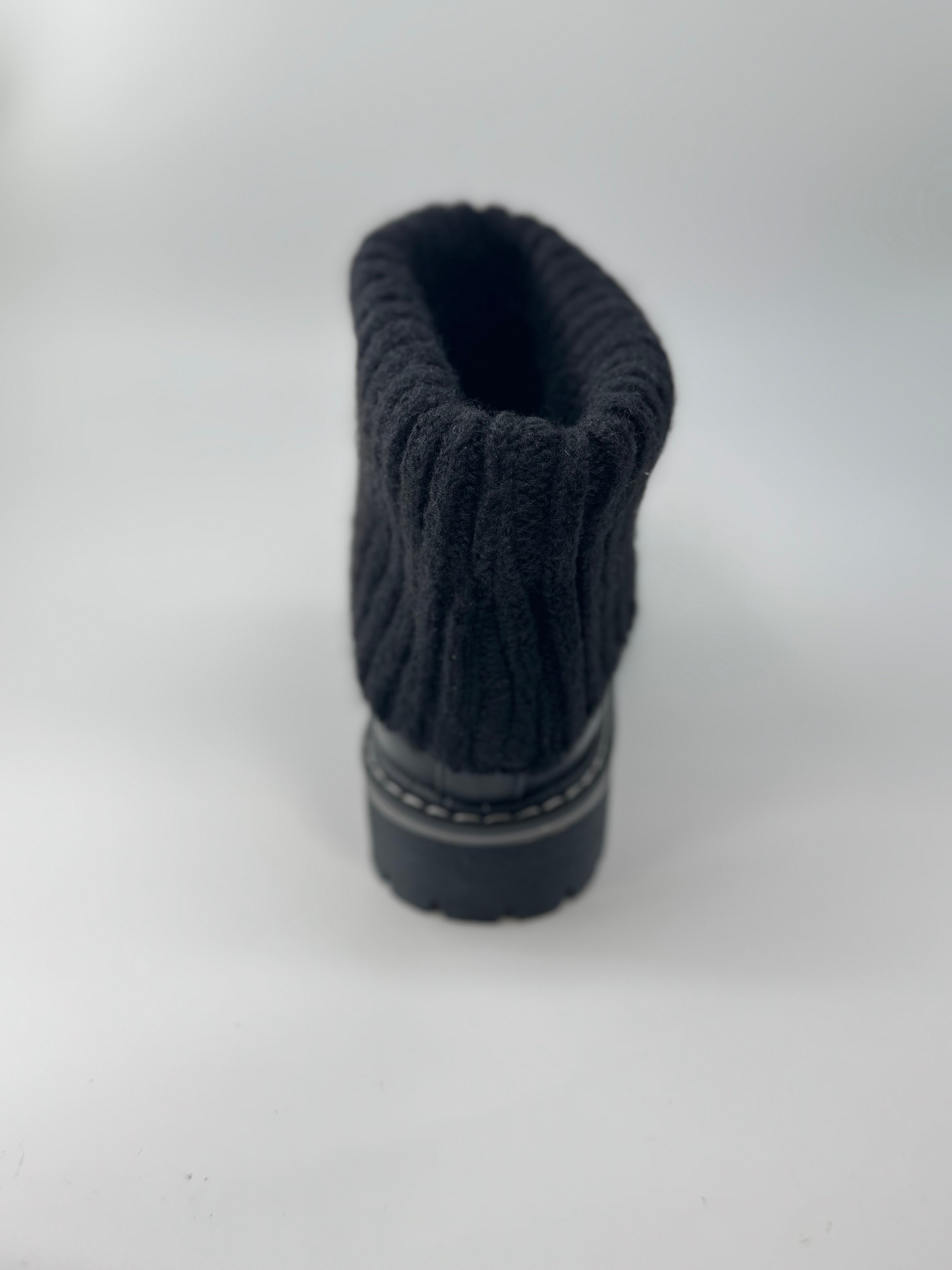 Black Corky Ankle Boot