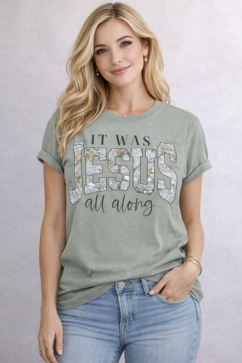It was Jesus all along Graphic Tee