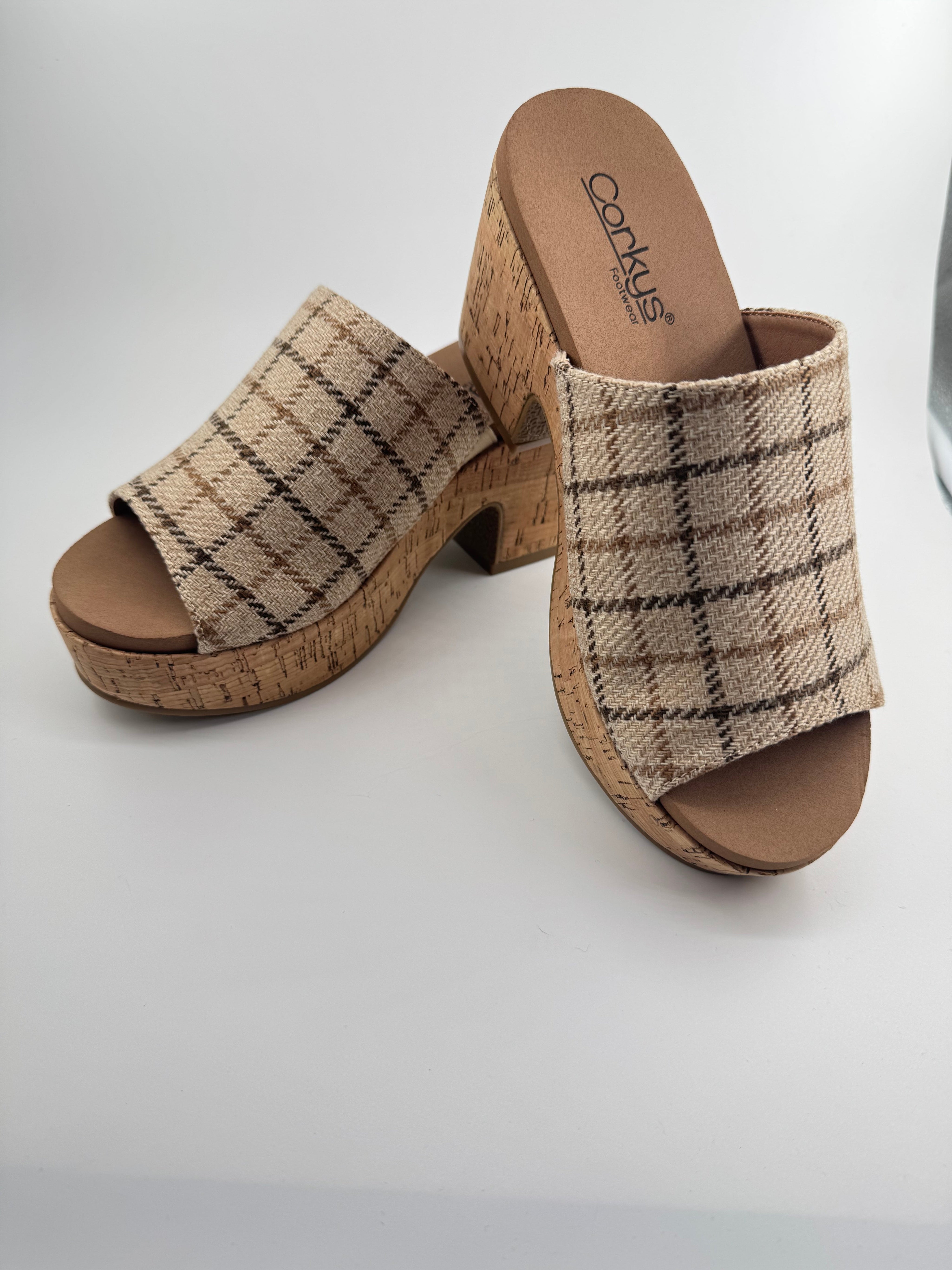 Corky Inspired Chunky Heels