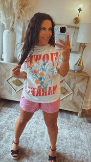 Flower Market Graphic Top
