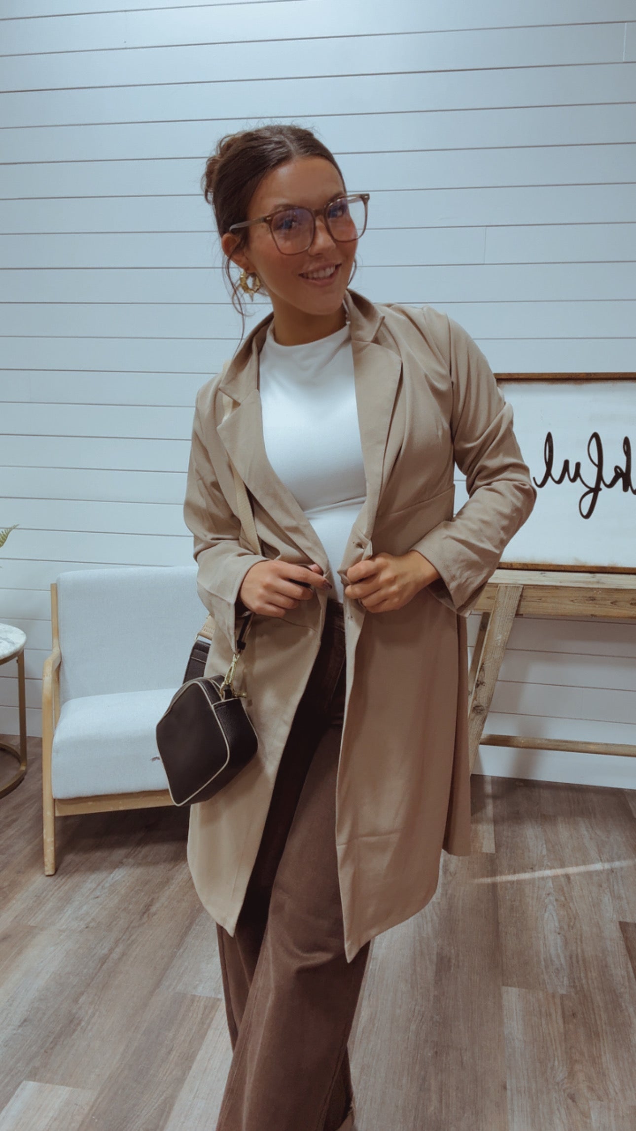 Heaven soft White High Neck Bodysuit