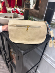 Bella Neane Large Crystal and Gold Heart Charm