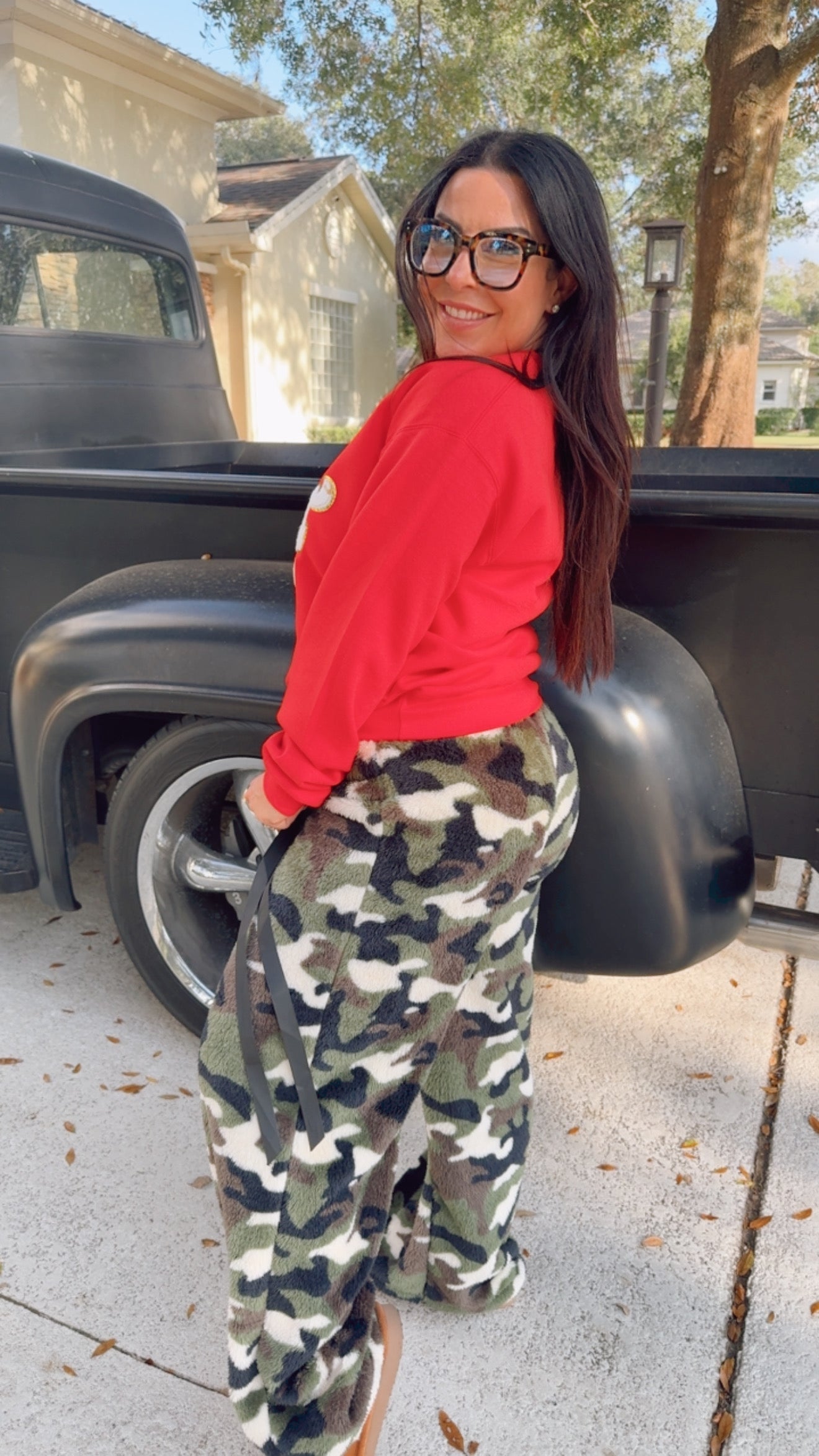 Camo Plush Lounge  Pants