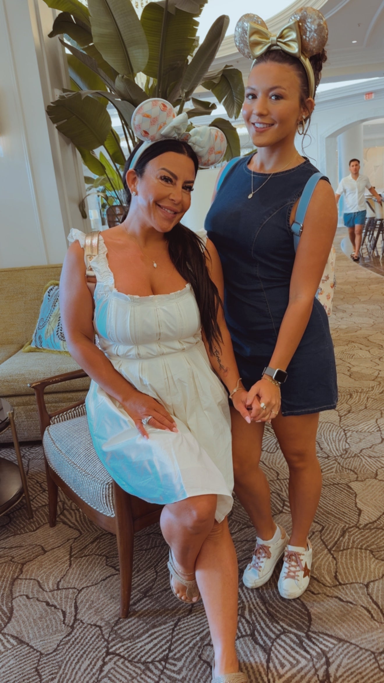 Taupe Pleated Ruffle Strap Dress