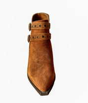 Elsa Leather Ankle Boot in Tan