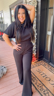 Rae Mode Black Ultra Soft Jumpsuit